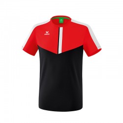 Squad T-Shirt rot/schwarz/weiß