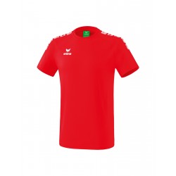 Essential 5-C T-Shirt rot/weiß